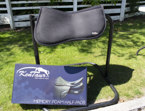 New to Equine Central! Kentaur Memory Foam Half-pads